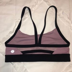 Lululemon purple bra size 4